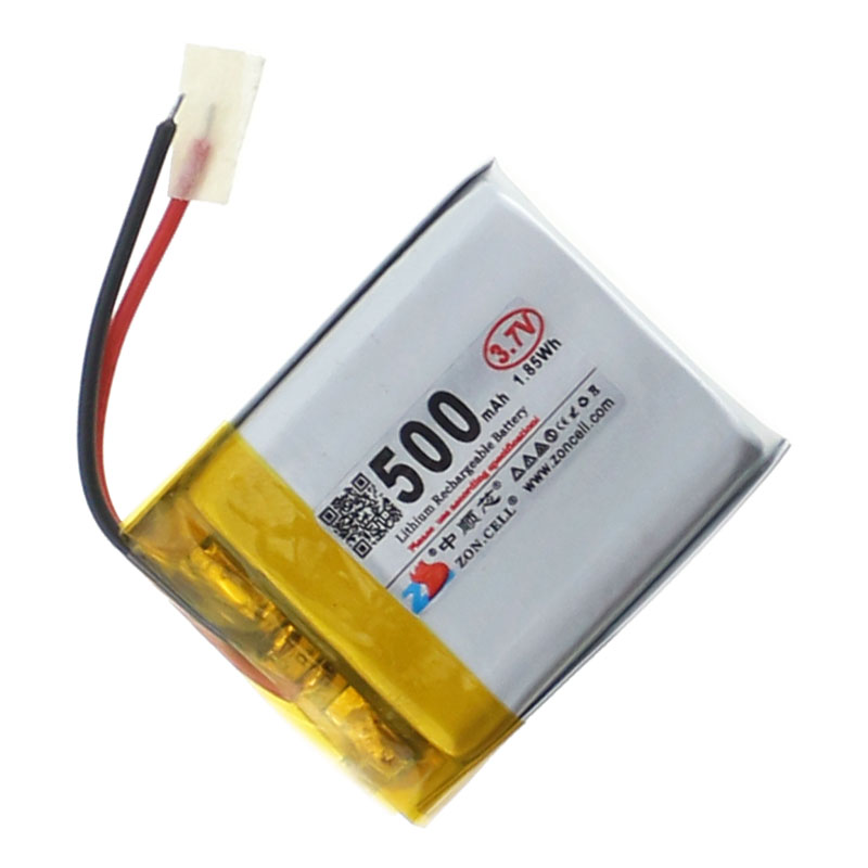 3.7V 500~700mAh